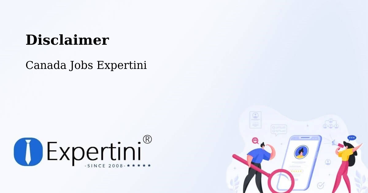 Disclaimer – Fairview - Canada Jobs Expertini